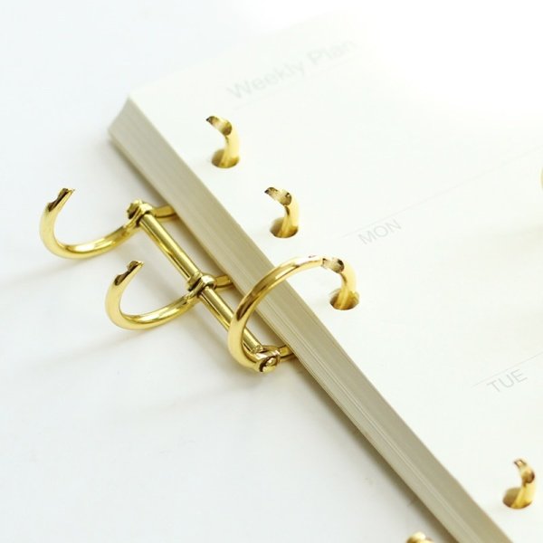 Metal Loose Leaf Book Binder Rings for Office