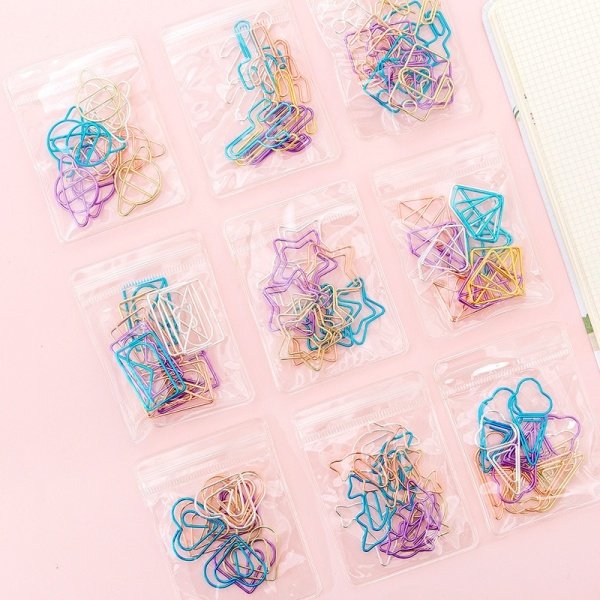 Cute Shapes Mini Paper Clips