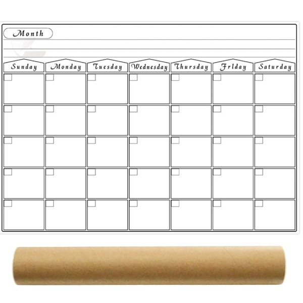 Magnetic Dry Erase Monthly Planner Calendar