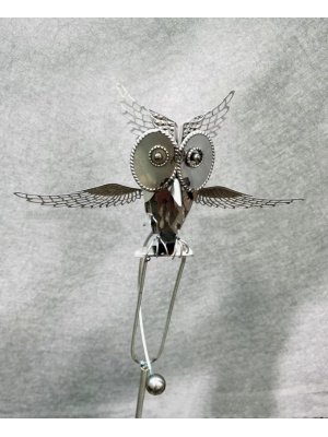 Fashion Owl Swing Metal Decorative Craft