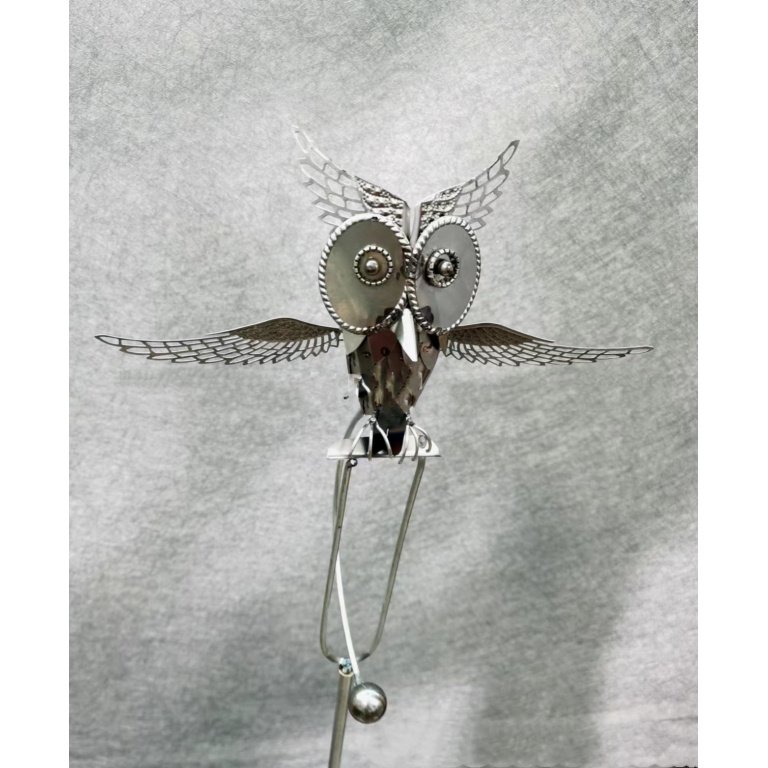 Fashion Owl Swing Metal Decorative Craft