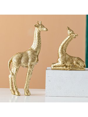 Giraffe Shape Resin Craft Ornament