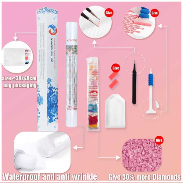 Owl Theme Diamond Painting Craft Kit